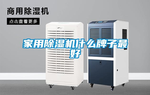 家用除濕機什么牌子最好