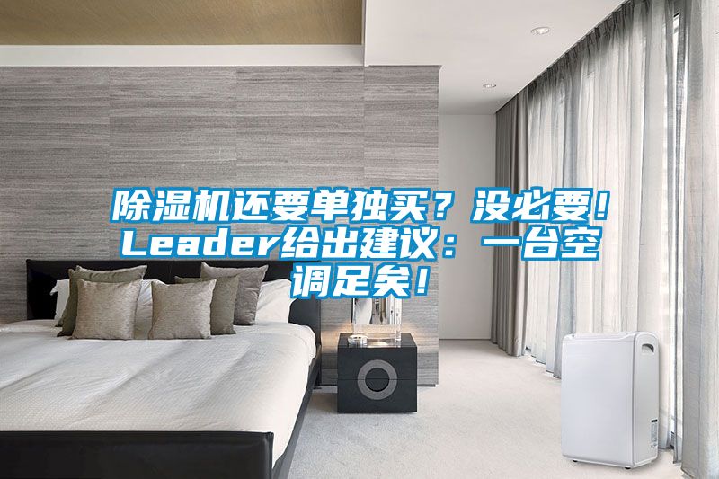 除濕機(jī)還要單獨(dú)買？沒必要！Leader給出建議：一臺(tái)空調(diào)足矣！